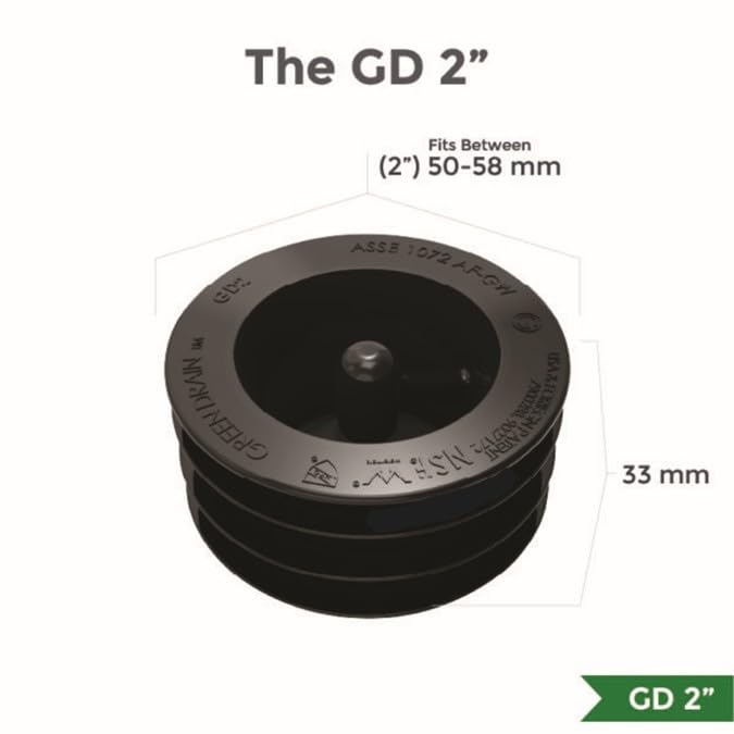 G Green Drain G غرين درين فخ بدون ماء، 2 بوصة - Image 2